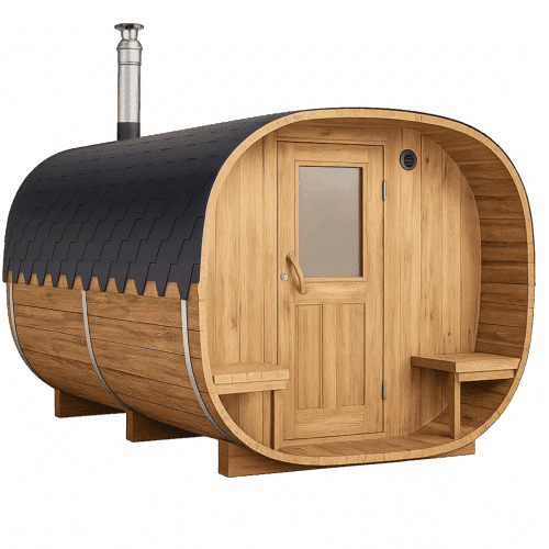 plug and play udendørs sauna