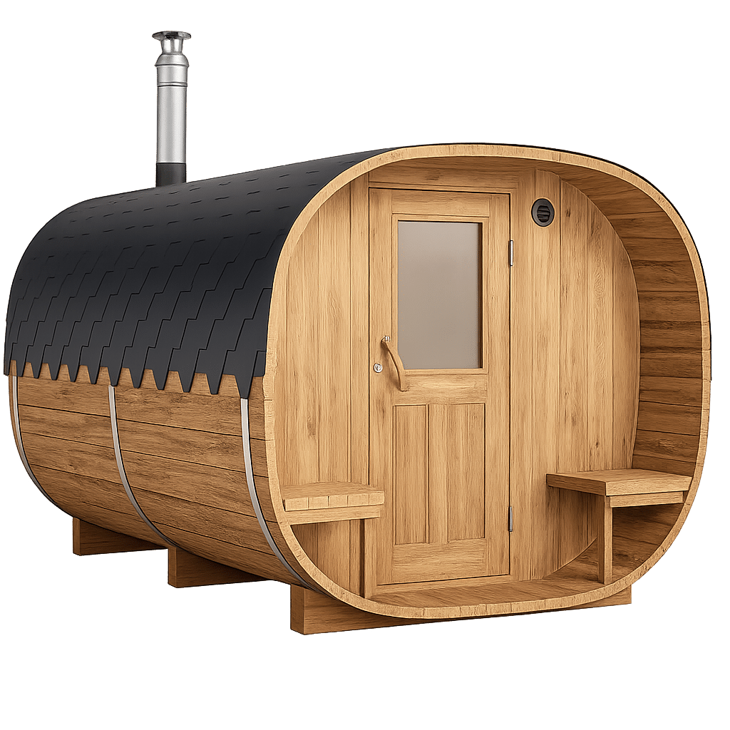 plug and play udendørs sauna